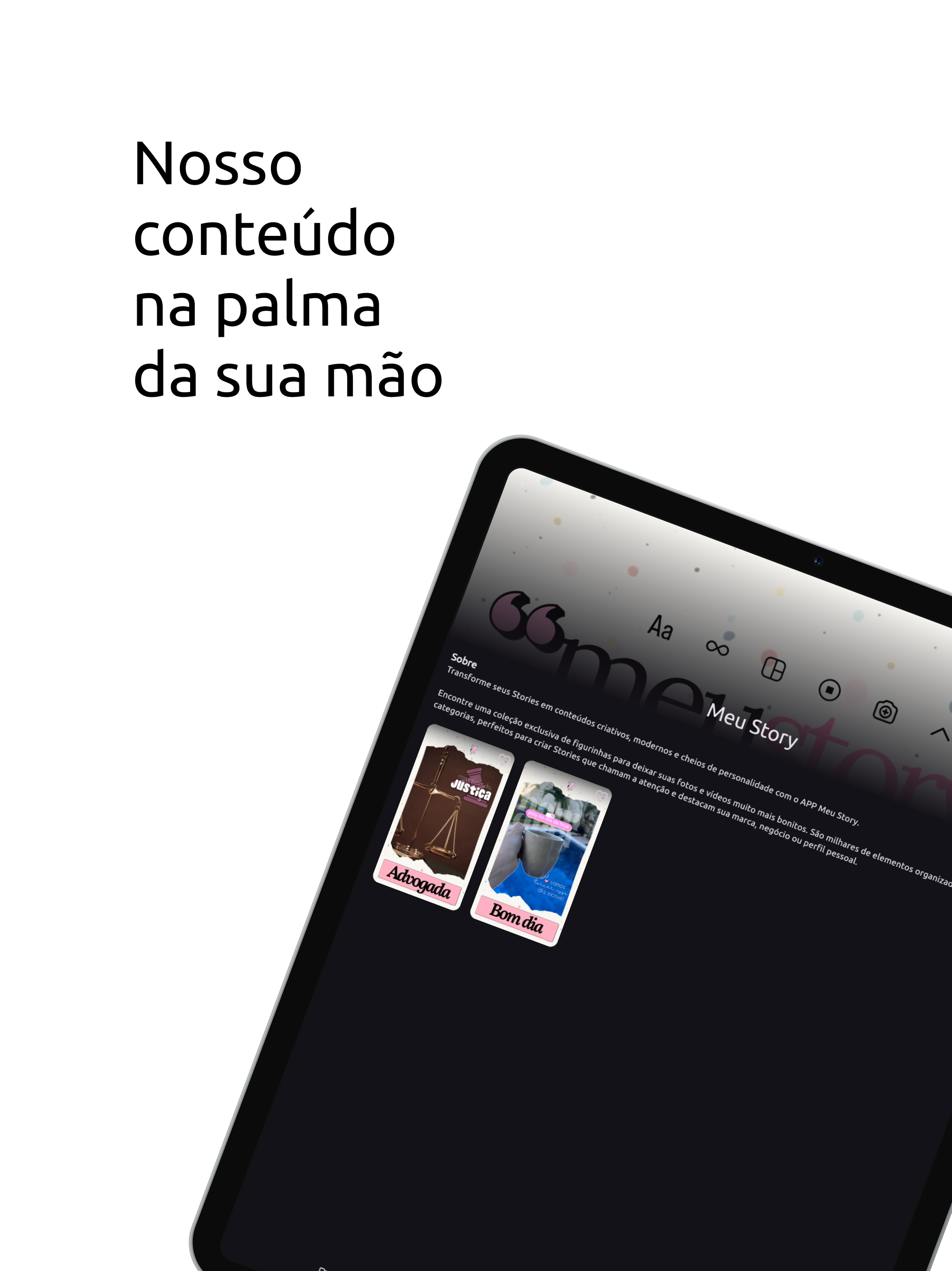 App Meu Story screenshot 4