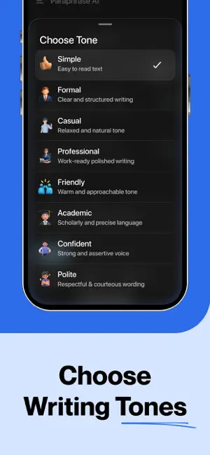 Paraphrase AI: Reword Rewrite screenshot 3