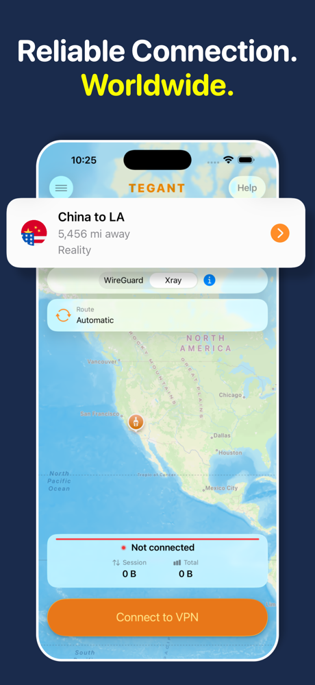 Tegant VPN • Unlimited Proxy screenshot 2