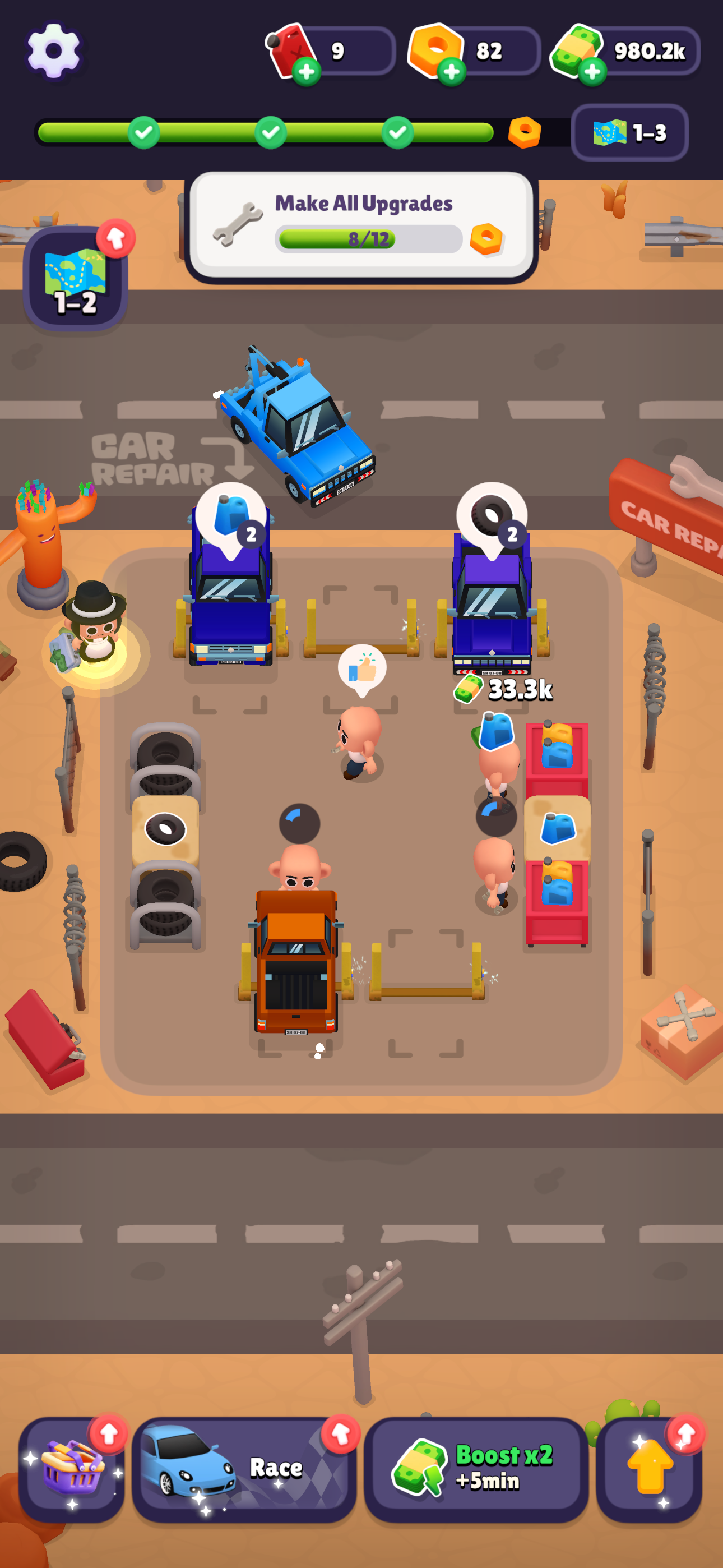 Idle Car Repair