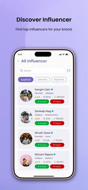 Influish: Influencer Marketing iPhone screenshot 6