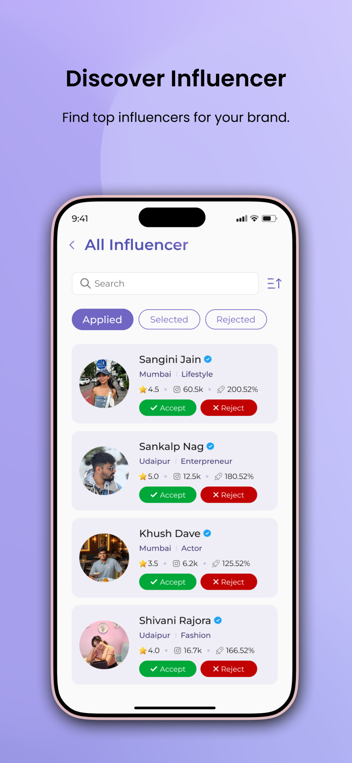 Influish: Influencer Marketing screenshot 6
