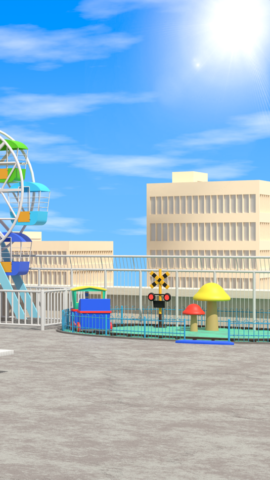#3. 脱出ゲーム 屋上遊園地 (iOS) 由: Sasaki Keisuke