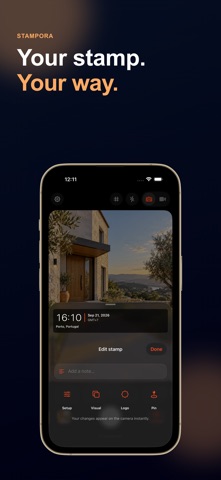 Timestamp Camera: Stampora Screenshot 2 of 6