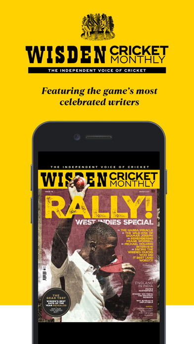 Wisden Cricket Monthly Screenshot
