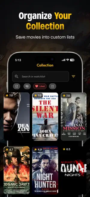 Popcorn DB: Movie Tracker screenshot 4