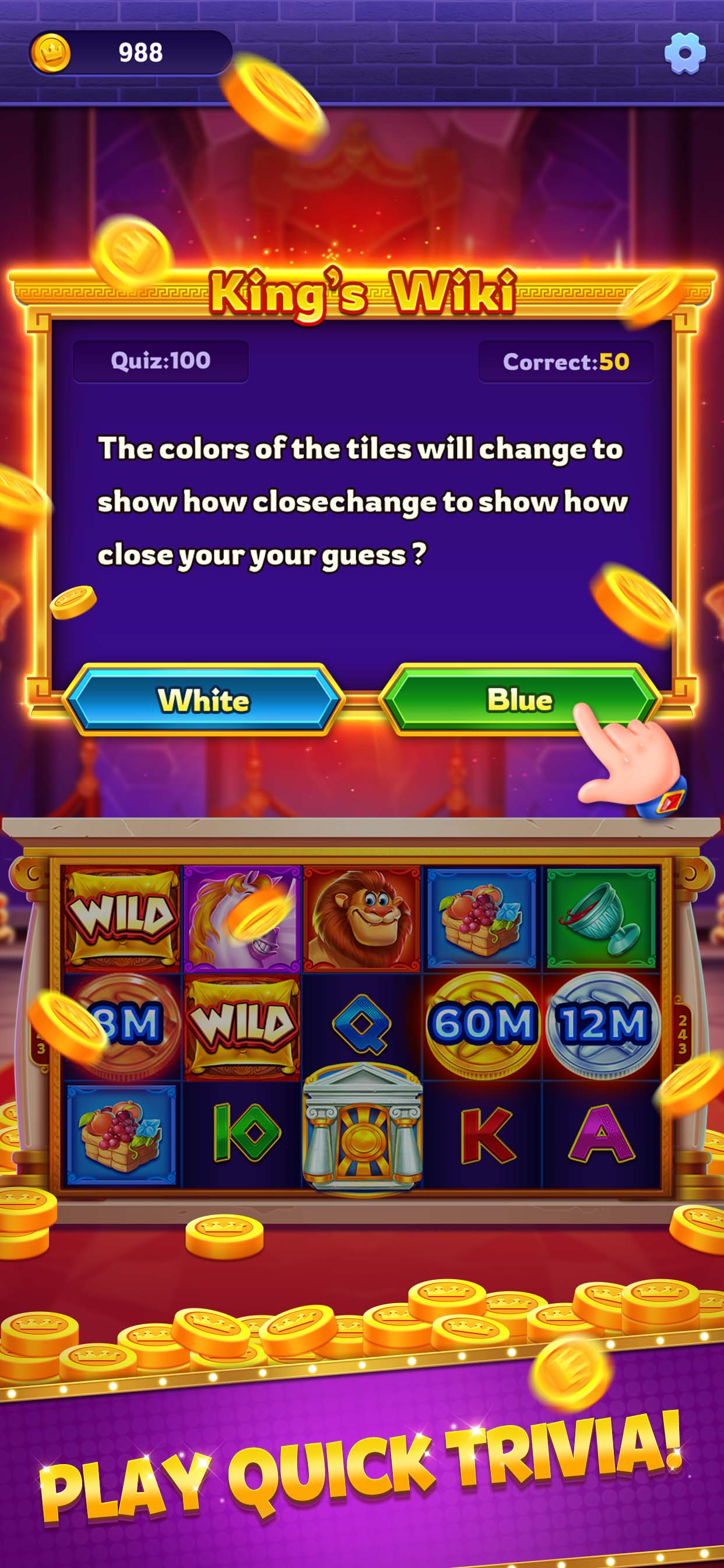 King's Quiz Reel screenshot 4