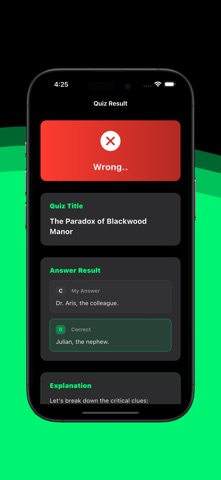 QuizOn - Logic & Mystery screenshot