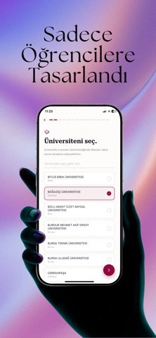 Yirmi: Üniversite Sosyal Ağı iPhone screenshot 3