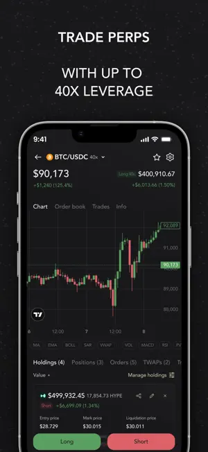 Dexari: Crypto & Stock Trading screenshot 1