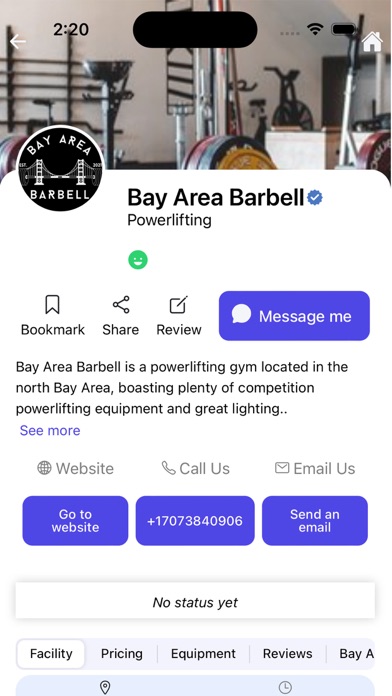 FitFind - Gyms and Coaches Screenshot