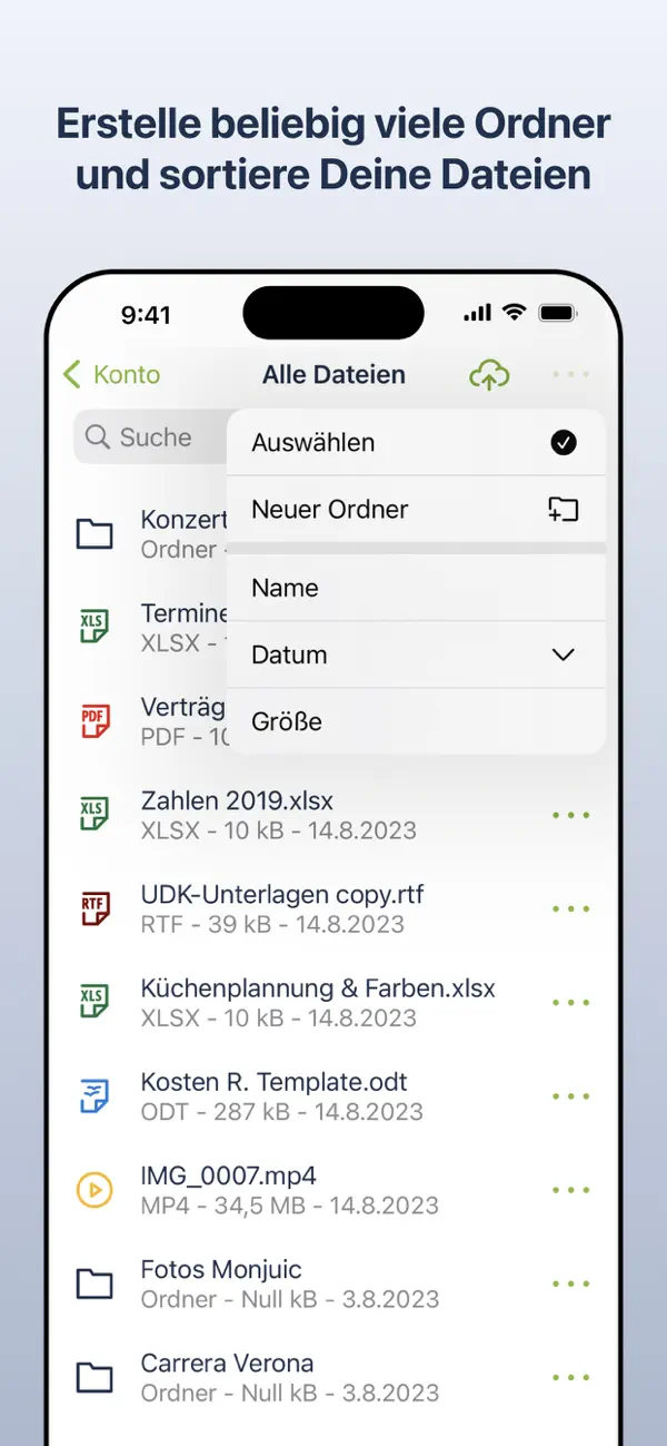 Screenshot #3 pour freenet Cloud