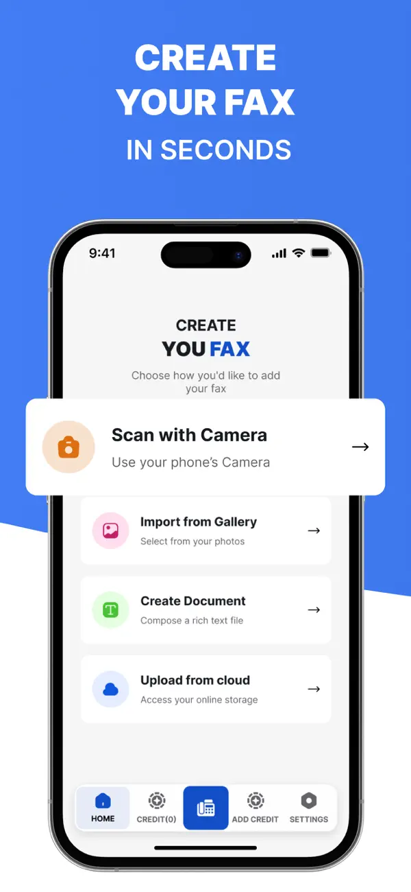 Screenshot #2 pour Fax Easy – Send & Receive
