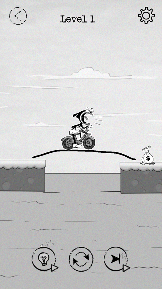 #7. Draw Bridge Police Escape (iOS) By: Gioi Pham
