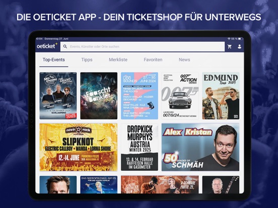Screenshot #4 pour oeticket.com