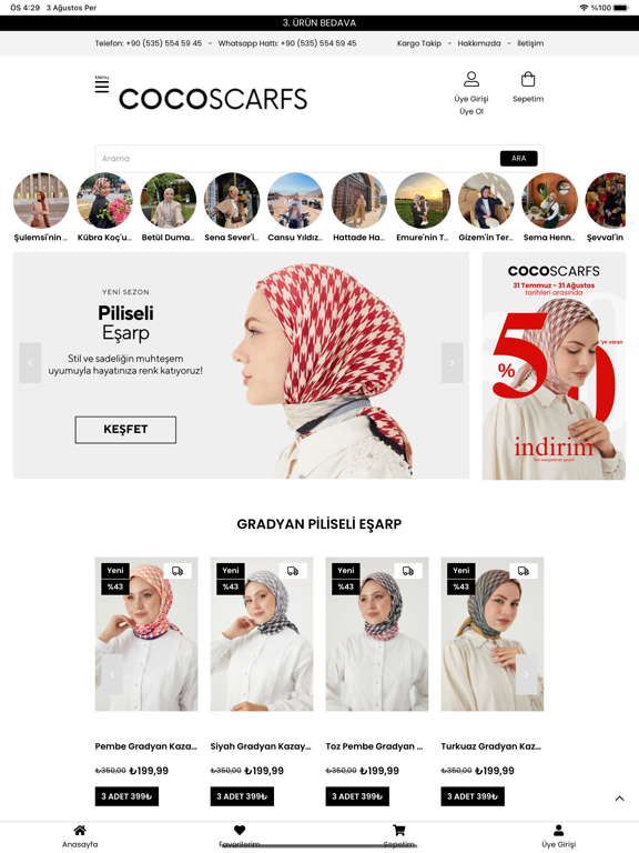Screenshot #4 pour Coco Scarfs