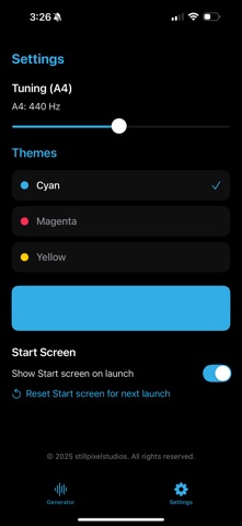 ToneForge iPhone screenshot