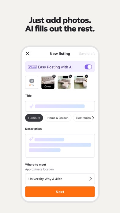 Karrot - Buy & sell locally Screenshot