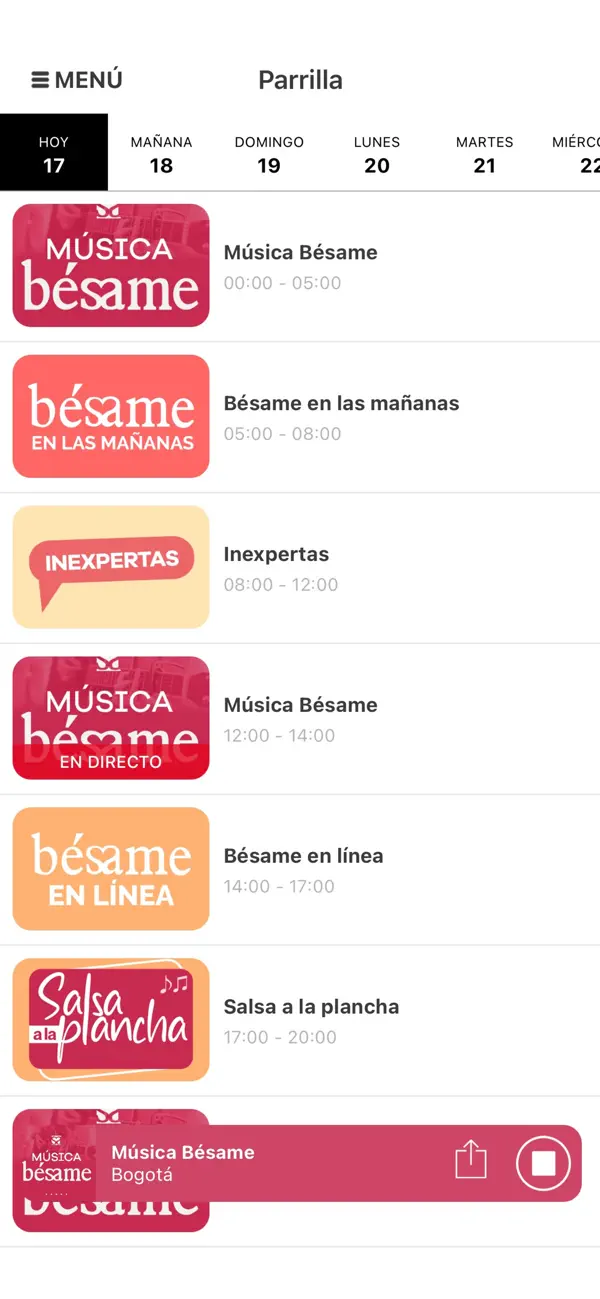 Screenshot #3 pour BésameFM para iPhone