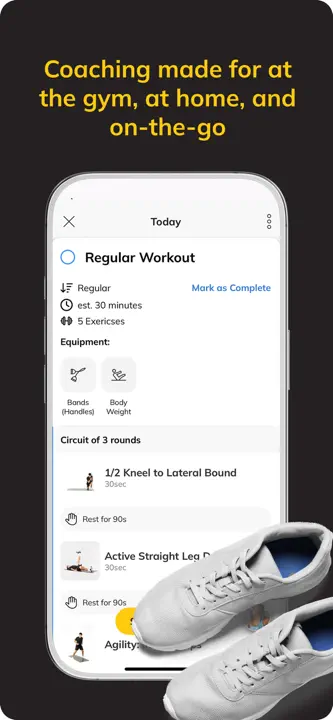 Fitness App (ABC Trainerize)のスクリーンショット（4/9）
