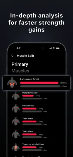 Captura de pantalla de Lyfta: Rutinas & Gym Tracker en iPhone 6