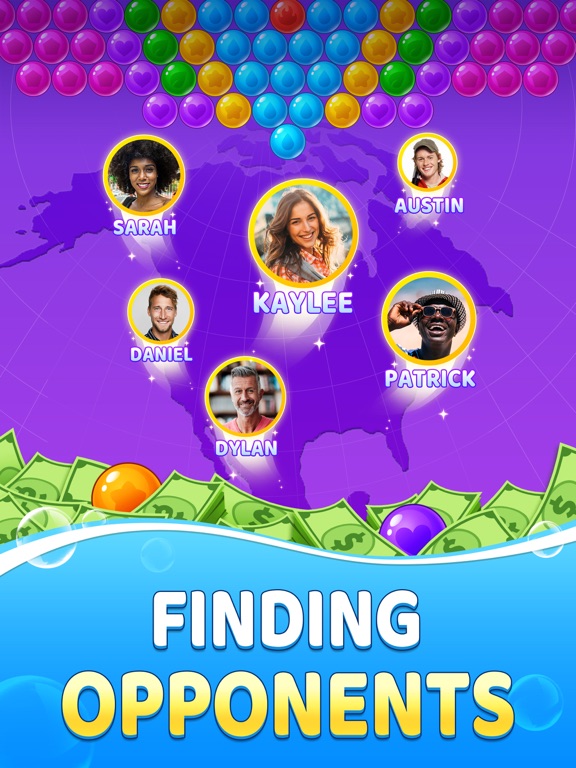 Bubble Clash: Cash Prizes iPad screenshot 3 - Games app