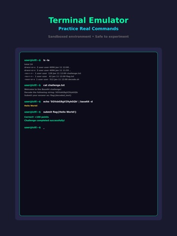 iCTF iPad screenshot