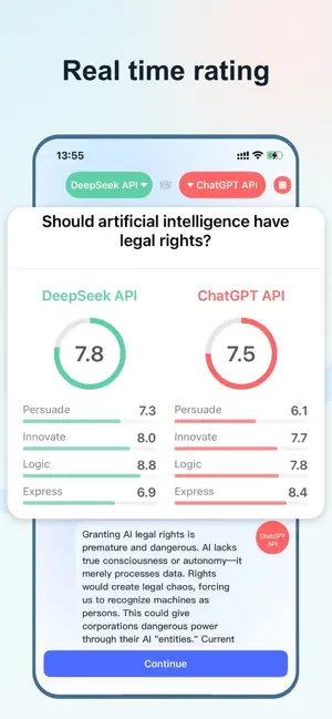 AI VS AI -AI Debater screenshot 2