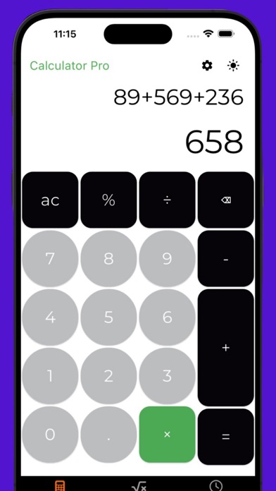 CALCULADORA CIENTIFICA Screenshot