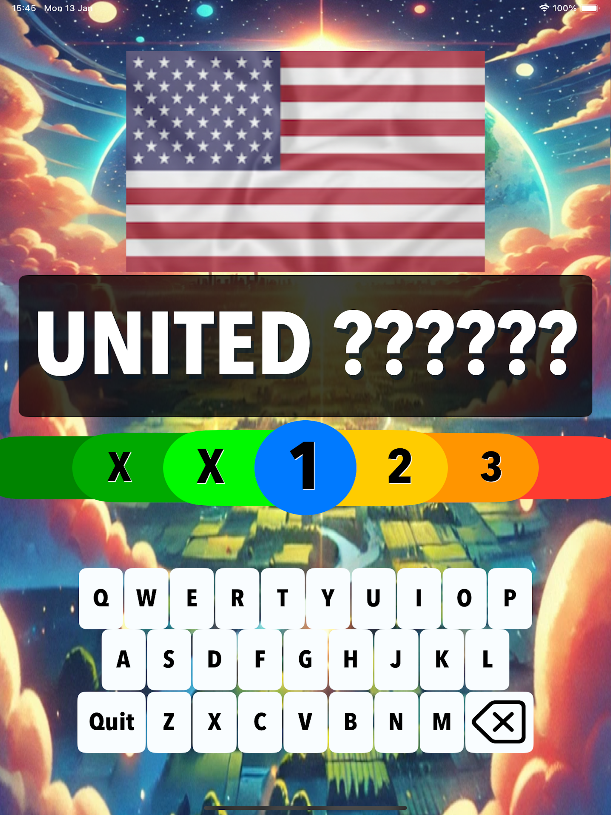 World Flags Quiz