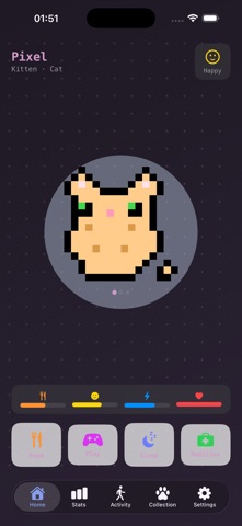 TamaPal: Virtual Pet iPhone screenshot