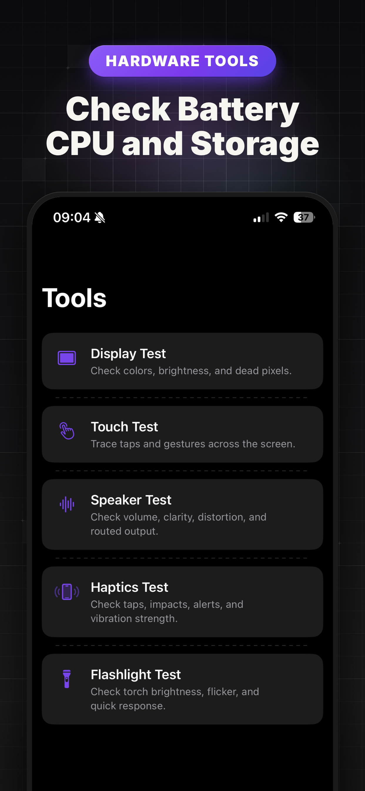 Device Status & System Monitor