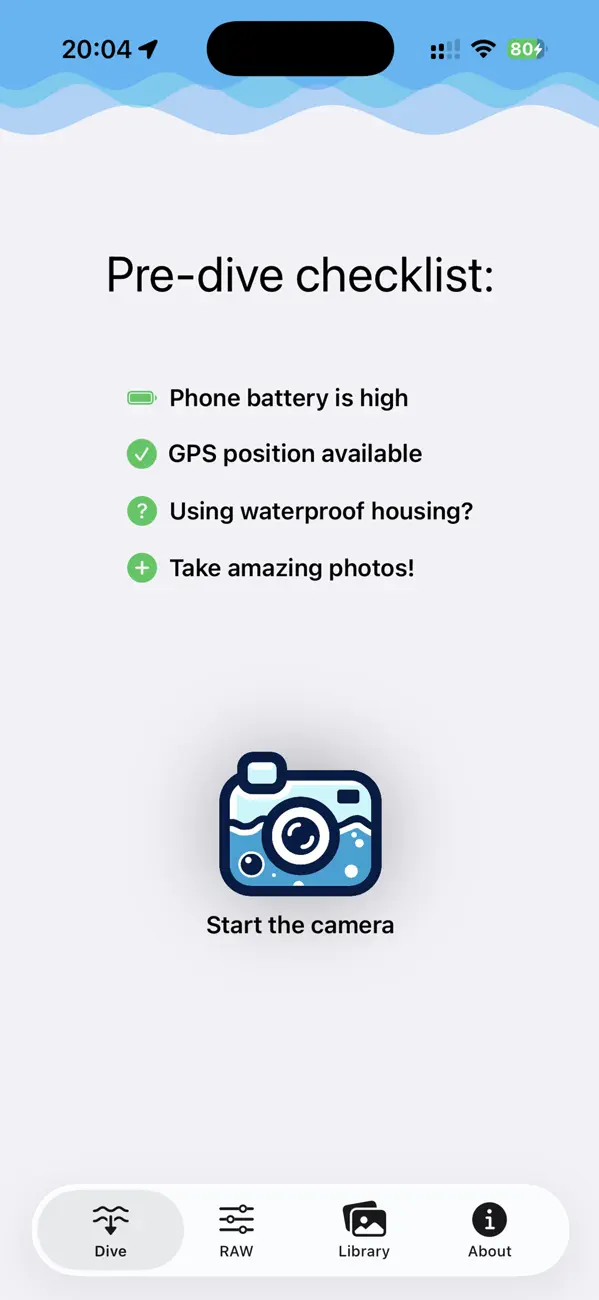 #1. ScubAI: Underwater Photo AI (iOS) โดย: KAMIL PAWEL BUDZYNSKI