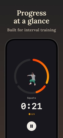 Round: HIIT Workout Timer Screenshot 1 of 5