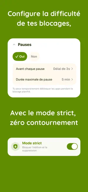 Detox - Bloqueur d'Apps iPhone screenshot 4