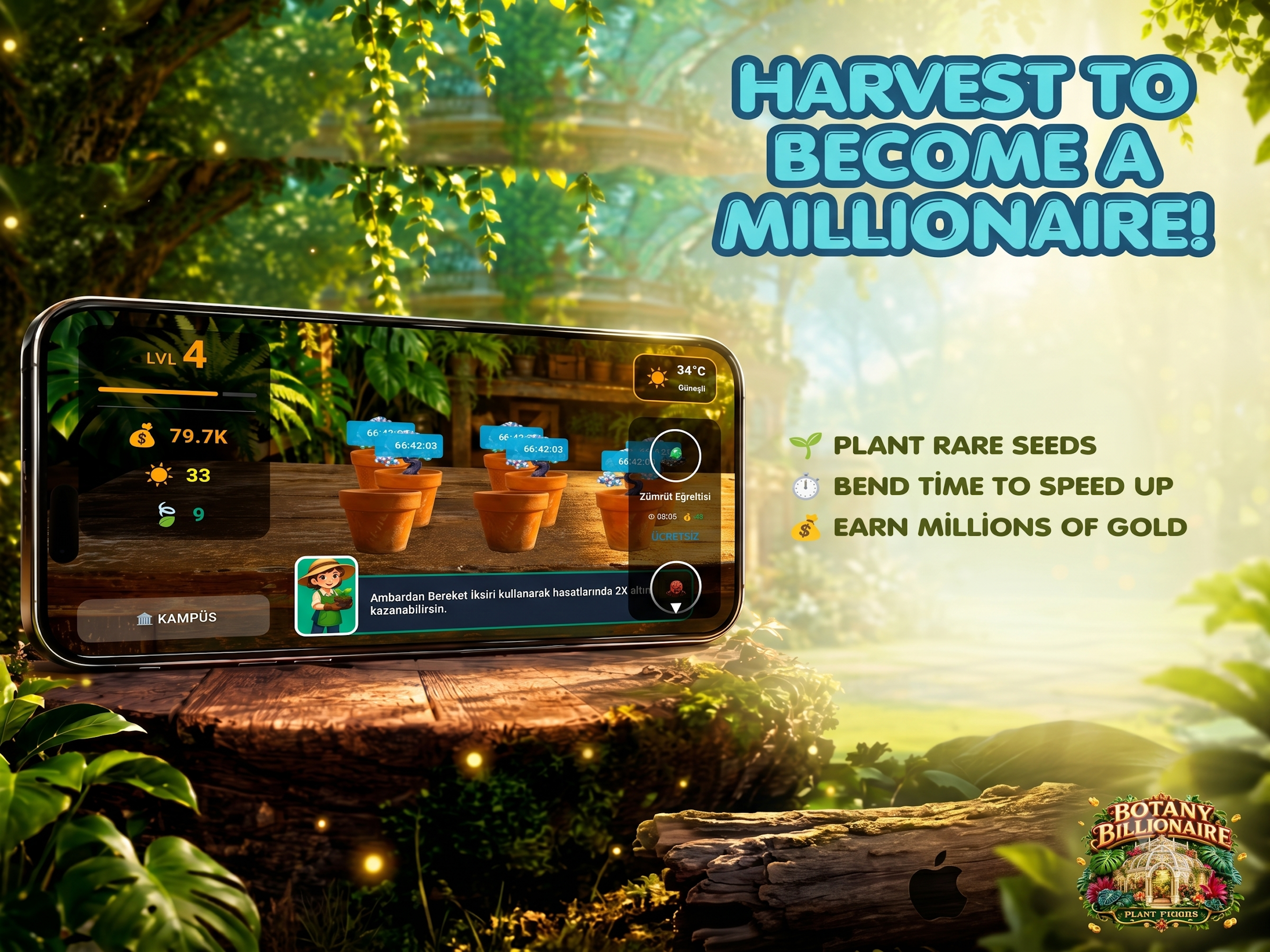 Botany Billionaire: Idle Plant screenshot 5