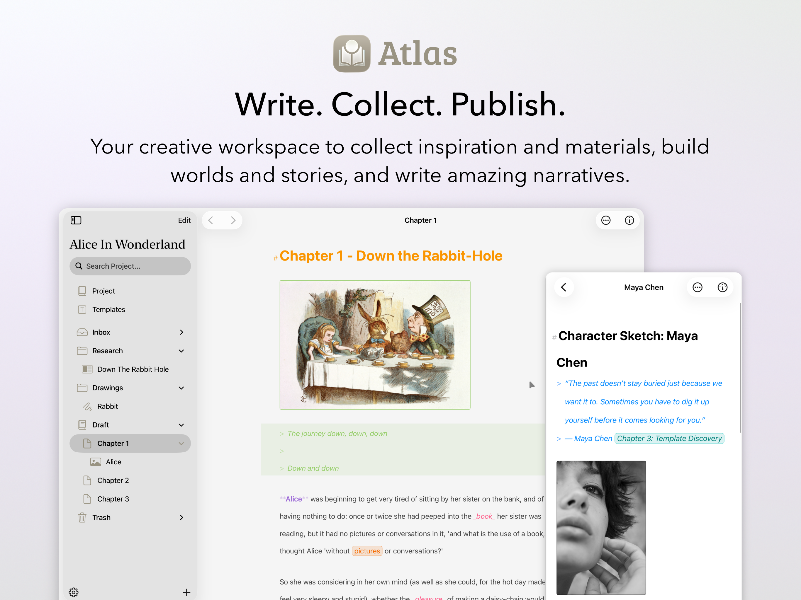 Atlas: Write and Create screenshot 7