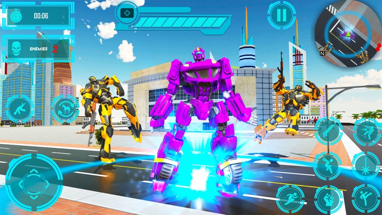 Horse Robot : Robot Car Games