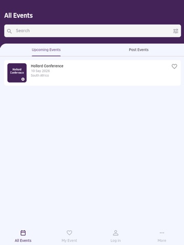 Hollard Conference iPad screenshot 2