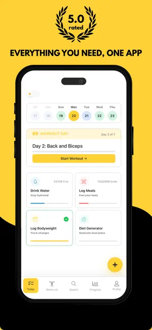 ROVFIT: Workouts & Gym screenshot 1