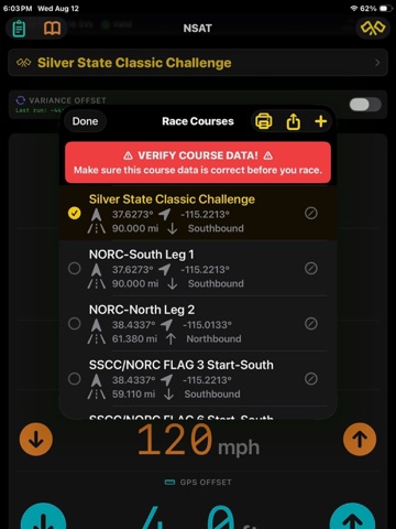 N.S.A.T. iPad screenshot