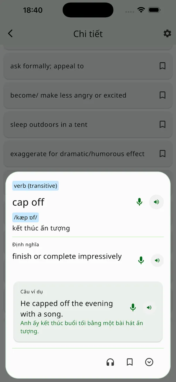 Screenshot #3 pour 3000 Phrasal Verbs Plus