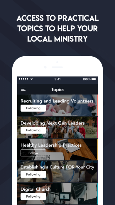 Irresistible Church Network iPhone screenshot 5 - Social Networking app