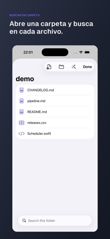 .md viewer & editor: NanoFile iPhone screenshot 8
