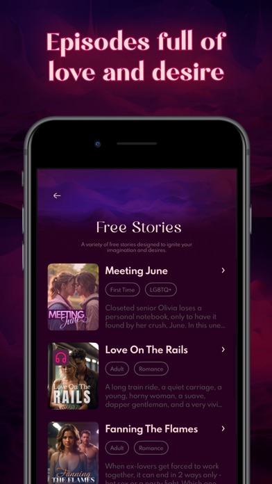 Sensual: Spicy Erotic Stories Screenshot