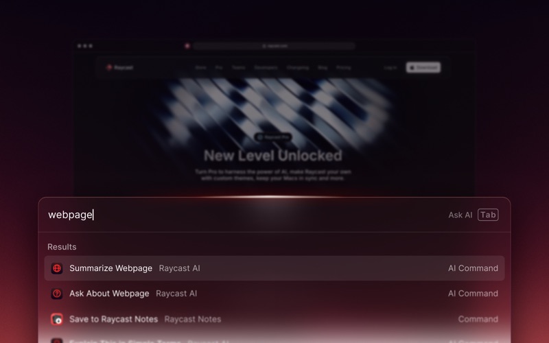 Raycast Companion screenshot 2