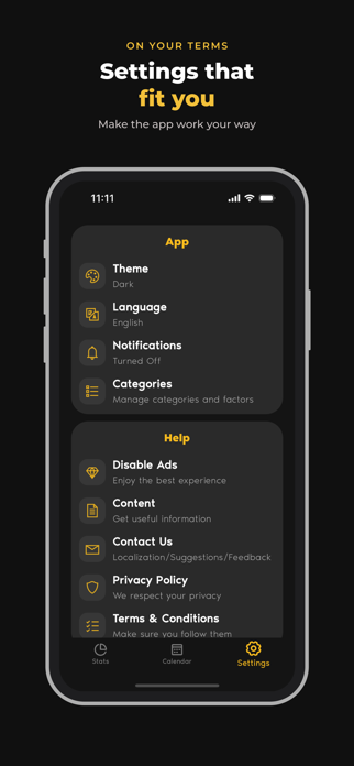 MoodJourney: Mood Tracker Screenshot 5 of 6