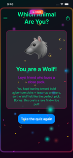 Which Animal Are You screenshot 2