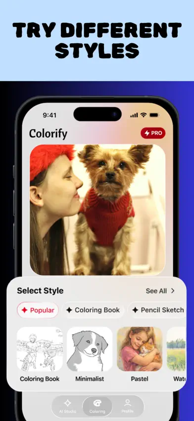 Colorify: Coloring Book Maker screenshot 3