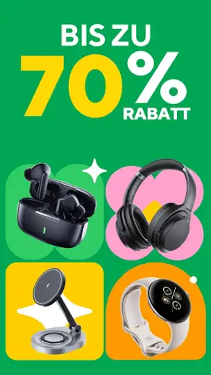 Screenshot von AliExpress Shopping App auf dem iPhone 1
